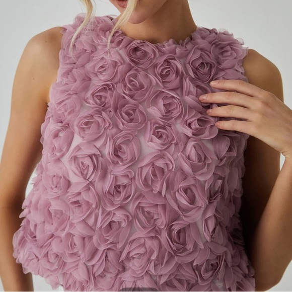 Commense Romantic Multi Floral Blouse - Picture 3 of 5